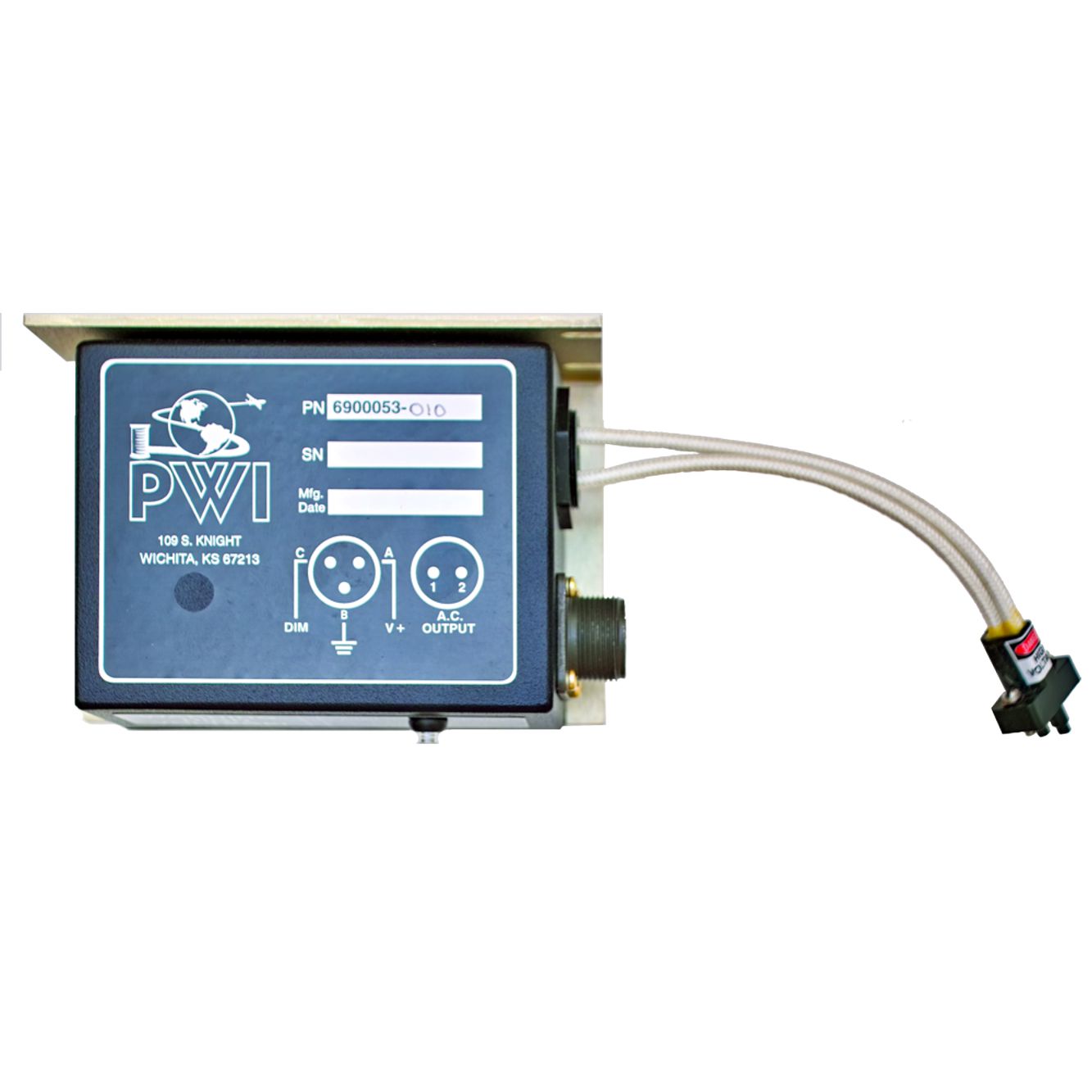PWI Aviation Fluorescent Power Supply &mdash; Part No. 6900053-010