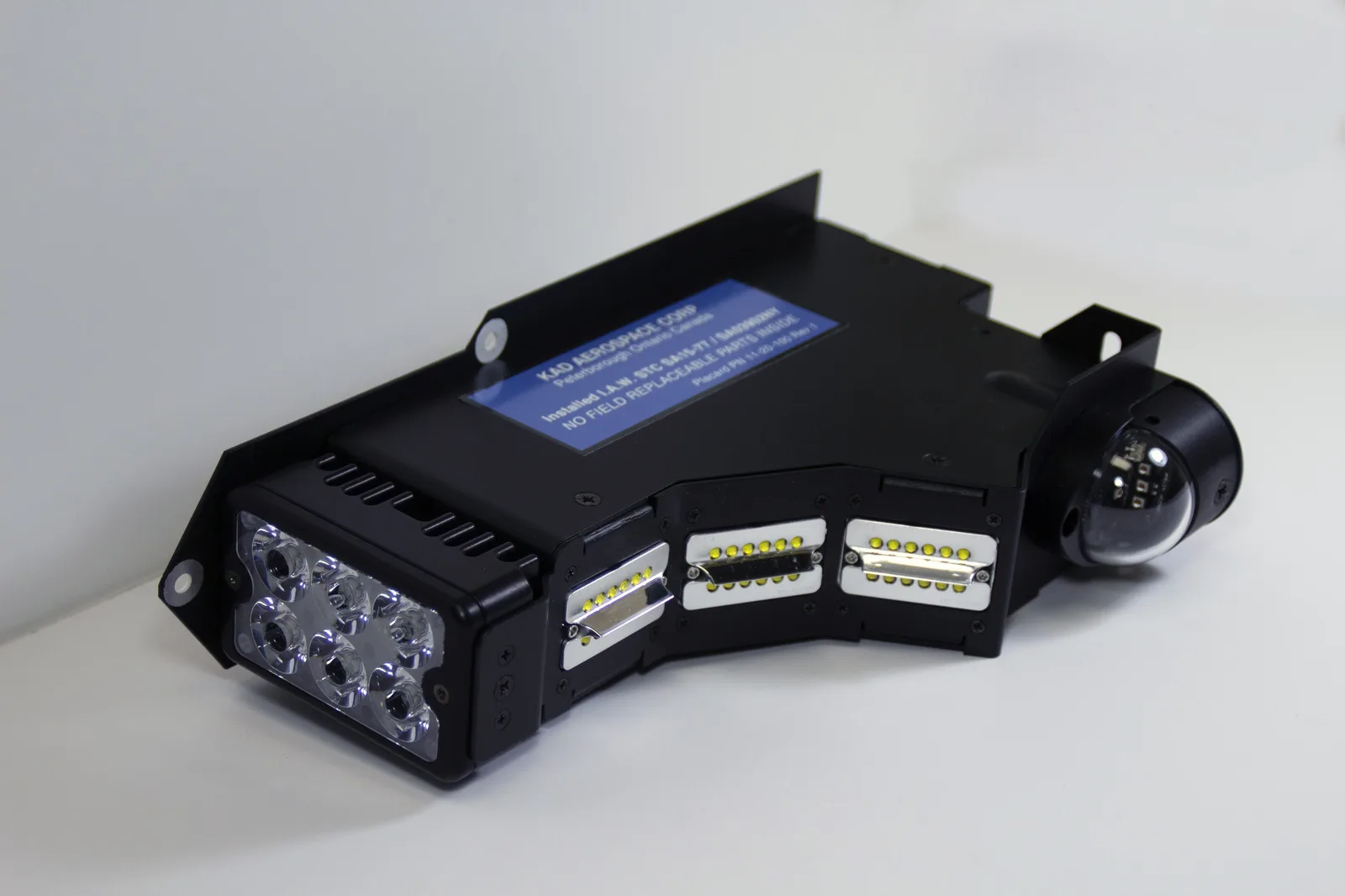 PWI LED wingtip light assembly &mdash; rear view