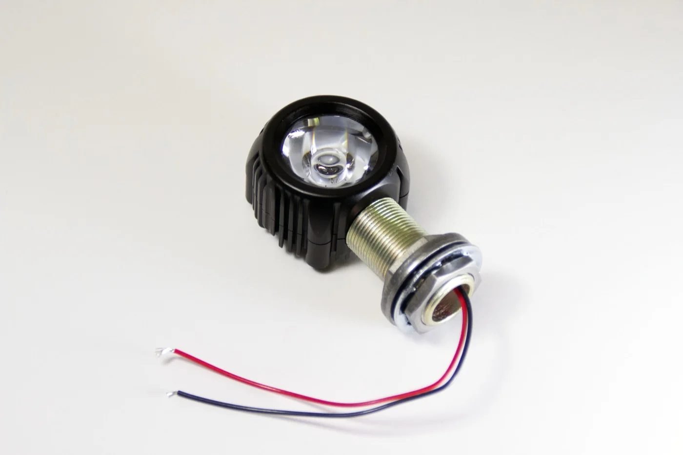 PWI LED Ice Light with threaded mount &mdash; product close-up