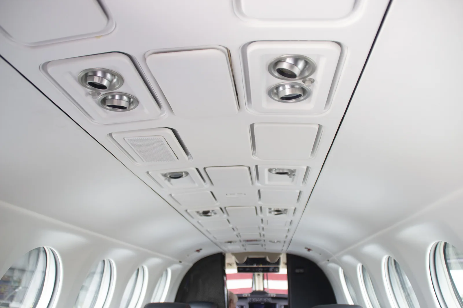 PWI King Air 300 series LED cabin lighting