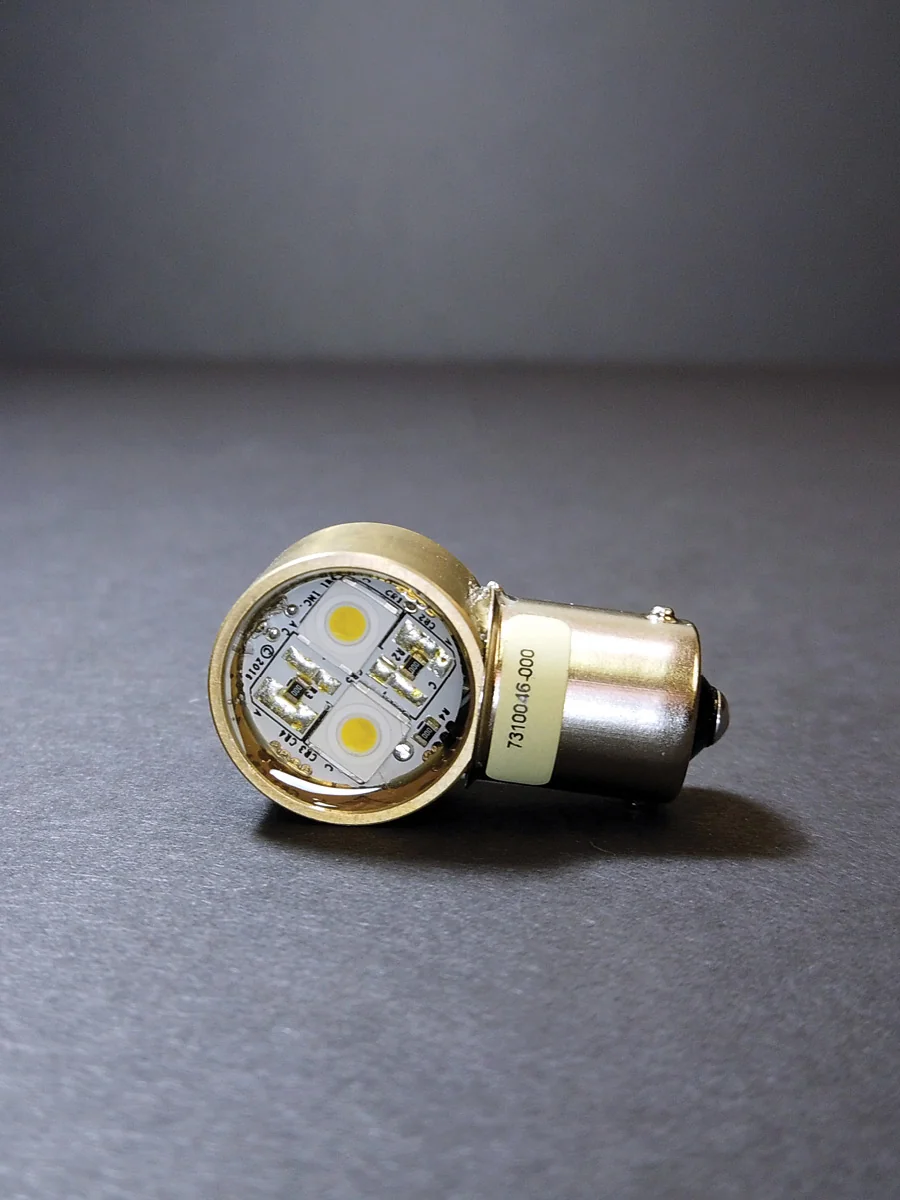 28V 303 Right Angle LED reading light.