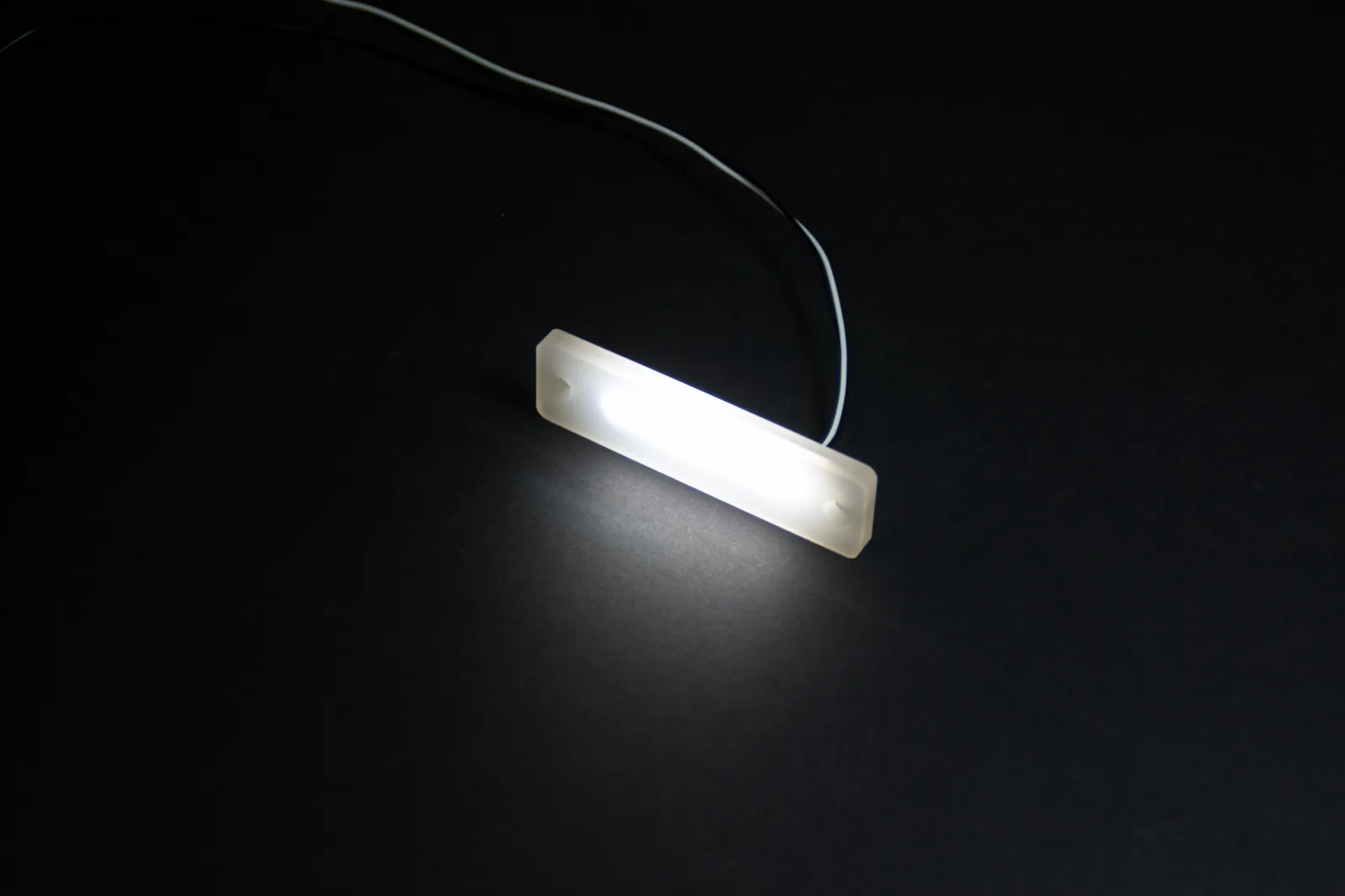 PWI Citation LED step light &mdash; close-up