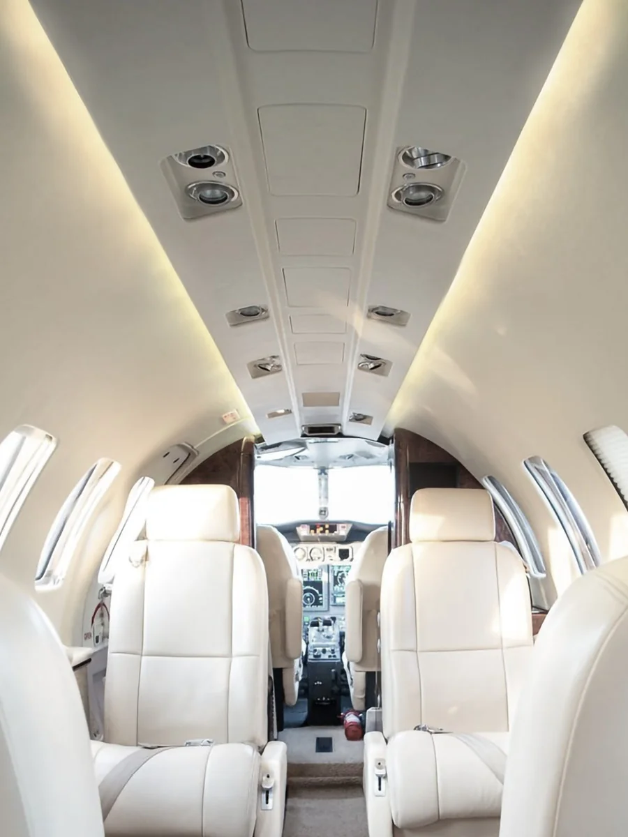 Cessna Citation jets have PMA approved LED cabin lighting from PWI, Inc.