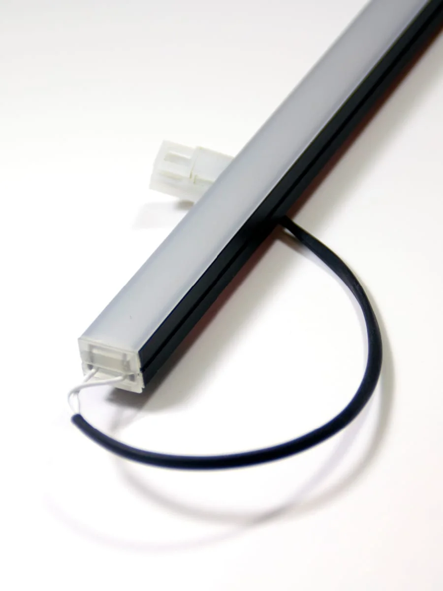 PWI Learjet LED cabin lighting &mdash; linear LED light strip