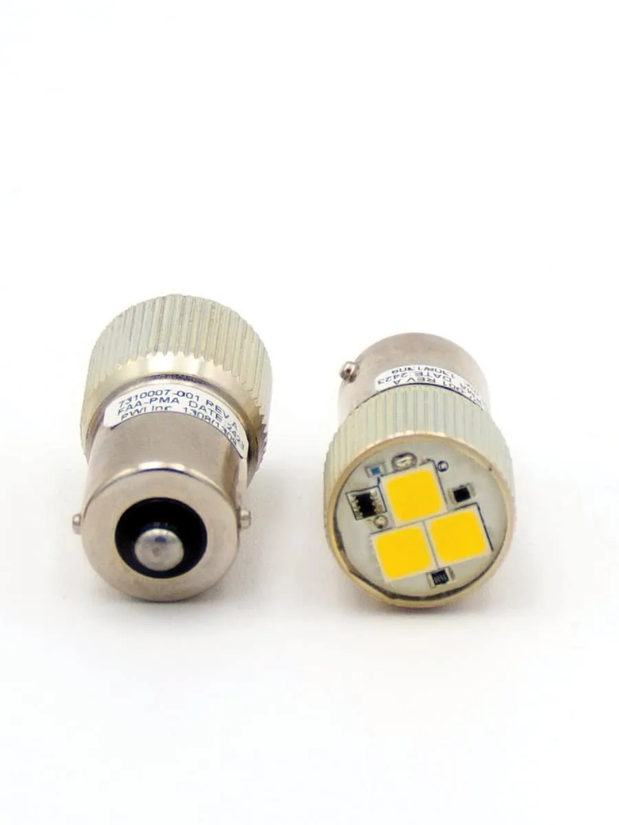 PWI 1308/1309 LED reading light bulb with LED array and bayonet base