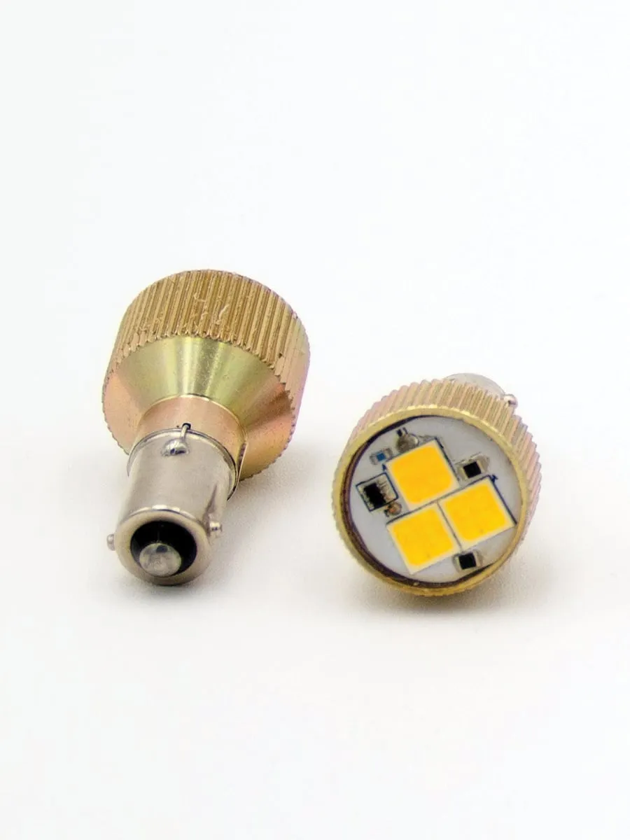 PWI 1495 LED reading light bulb with 4-chip LED array and bayonet base