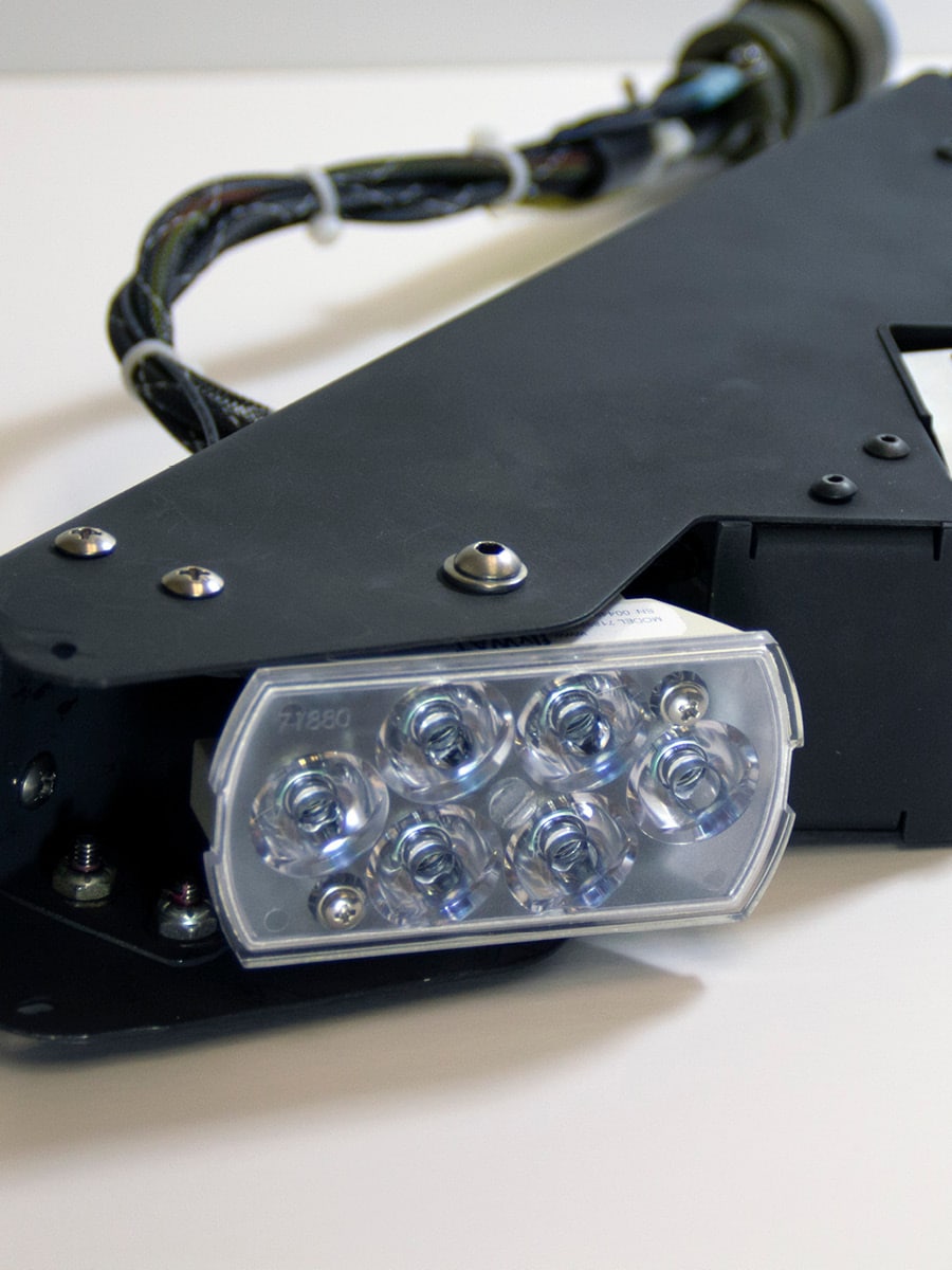The LED Wing Tip Light Assembly offers reduced weight and power consumption.