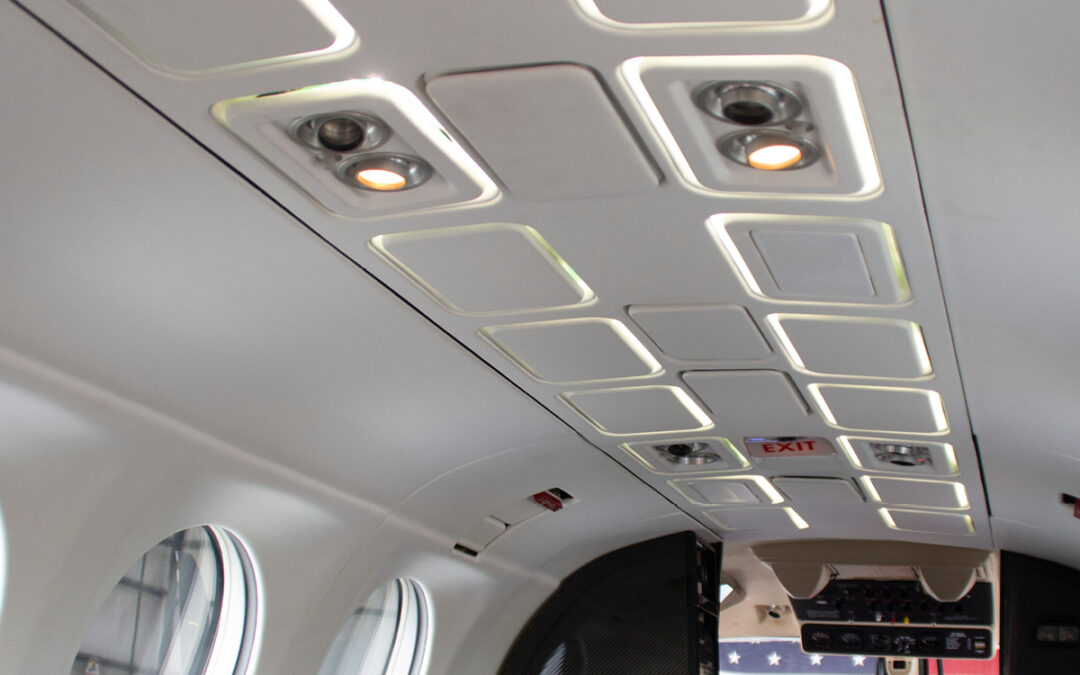 AFAC Grants Approval for PWI’s King Air 300, B300/350 LED Cabin Lighting