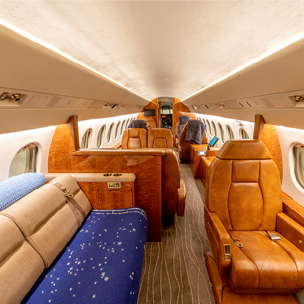 PWI Earns PMA Approval for Complete LED Cabin Light System in Dassault Falcon 900B