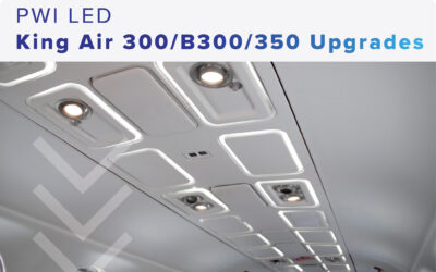 King Air 300/B300/350 Series LED Cabin Overhead Upgrades