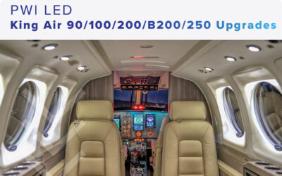 King Air 90, 100, 200, B200/250 Cabin Window LED Upgrades