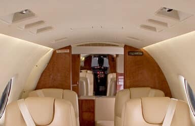 LED Cabin Lighting System Earns PMA-Approval In Beechjet/Hawker 400A and 400XP Jets