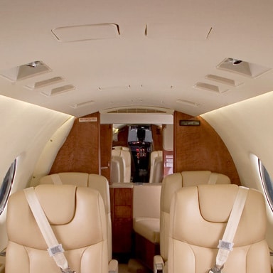 LED Cabin Lighting System Earns PMA-Approval In Beechjet/Hawker 400A and 400XP Jets